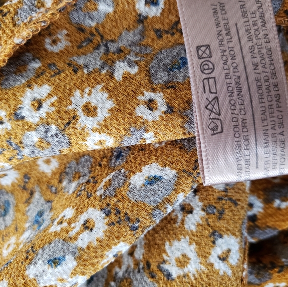 NEW Look by M New York Floral Kimono Style Open Front Cardigan/Pockets One Size - Picture 7 of 7